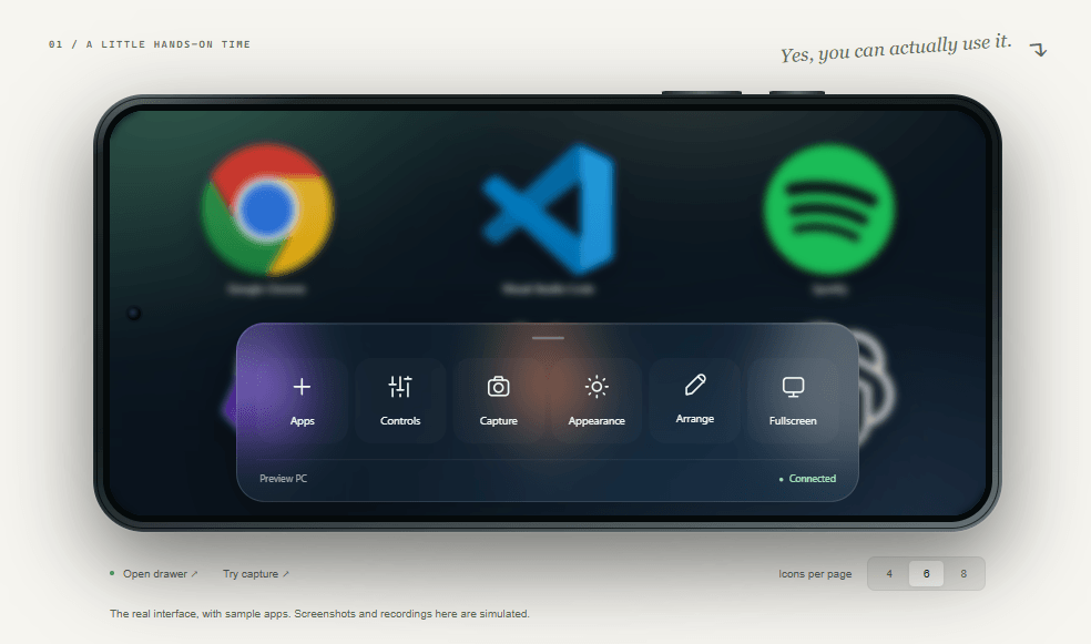 WinDock — frame 1